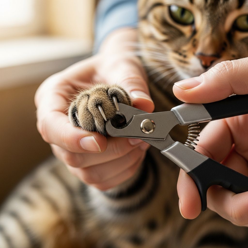 How To Cut Cat Nails In 5 Simple Steps For Stress-Free Grooming Learn essential steps, tools, and tips for safely trimming your cat's nails at home to prevent scratches and injuries.