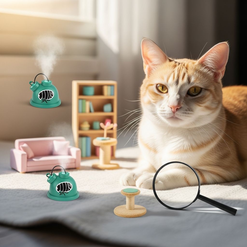 Safe flea bombing methods for indoor cats with expert-approved strategies and step-by-step guidance.