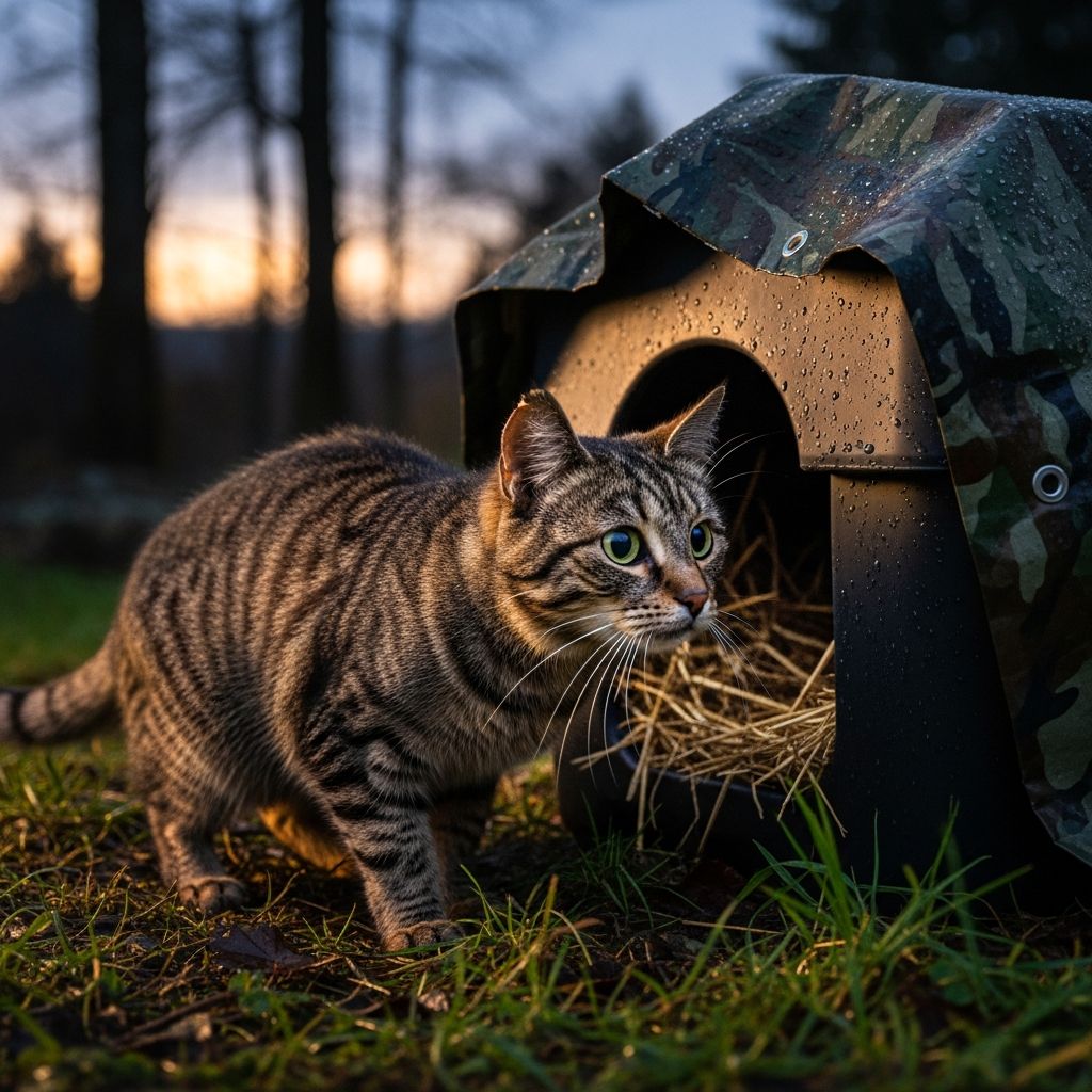 How To Get A Feral Cat To Use A Shelter: Expert Tips Practical steps to encourage wary feral cats to trust and utilize outdoor shelters for protection from harsh weather.