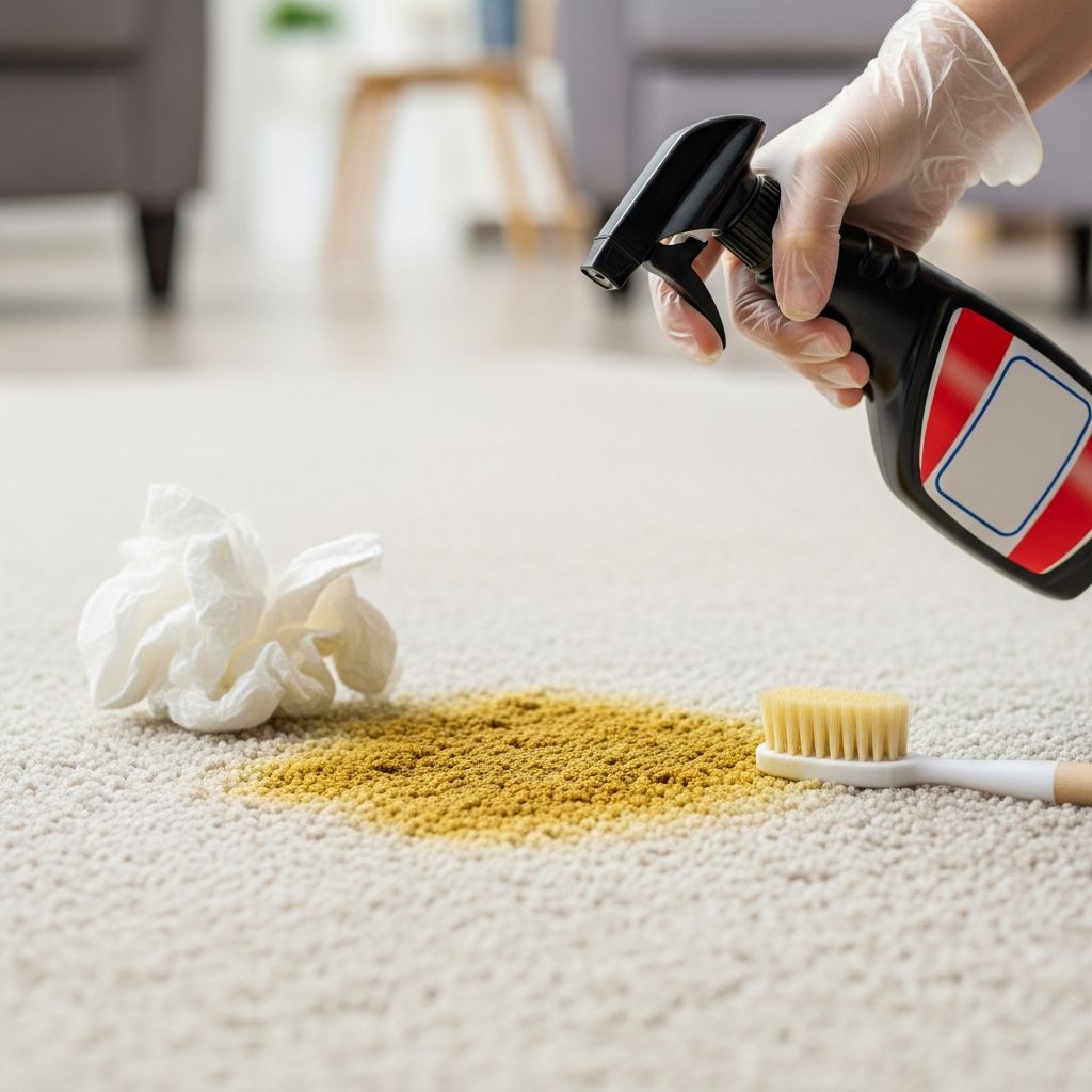 How to Get Cat Pee Smells & Stains Out of Carpet Expert tips to completely eliminate cat urine odors and stains from your carpets for a fresh, clean home.