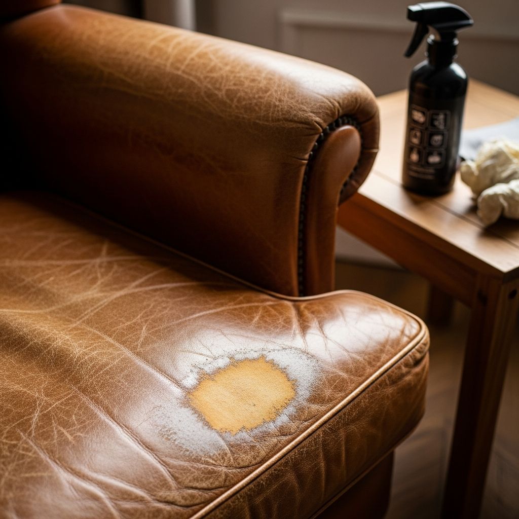 How to Get Cat Urine Smell & Stains Out of Leather Expert guide: 6 simple steps to banish cat urine odors and stains from leather furniture forever.