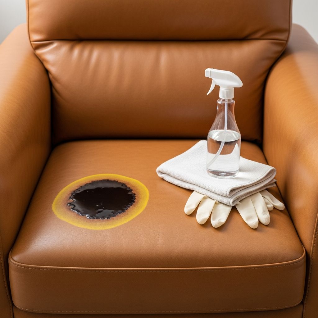 Discover 6 simple, effective steps to eliminate cat urine odors and stains from leather furniture safely at home.