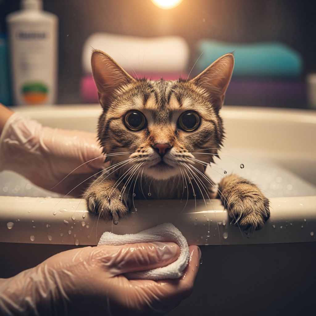 Master the stress-free flea bath for your cat with proven tips to avoid scratches and ensure effective flea removal safely at home.