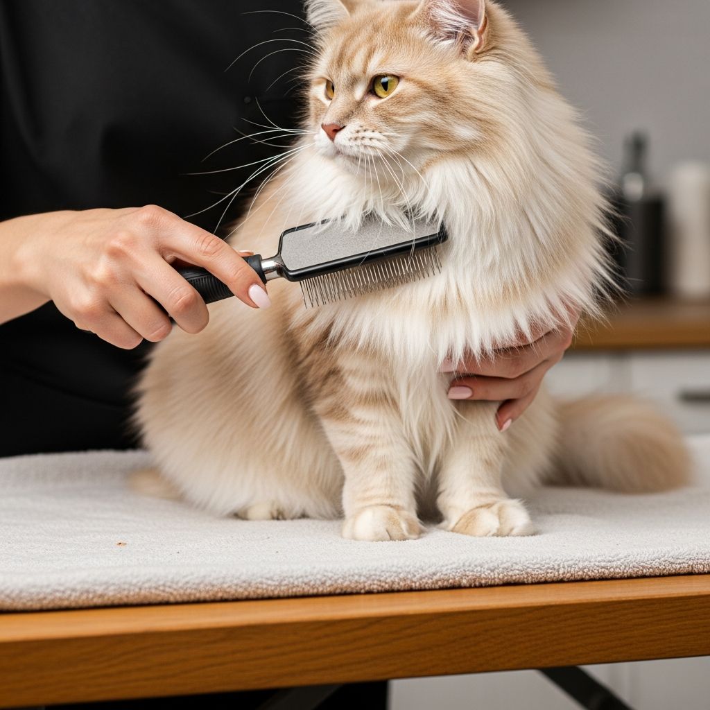 How to Groom Long-Haired Cats: Complete Care Guide Master long-haired cat grooming with daily brushing, proper tools, and professional care techniques.