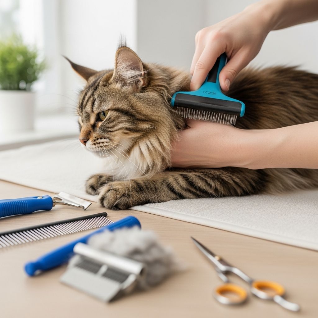 How To Groom Long-Haired Cats: Complete Guide With Expert Tips Essential grooming guide for long-haired cats: tools, techniques, schedules, and professional tips to keep your feline's coat healthy and mat-free.