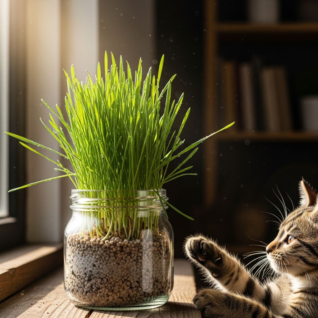 Discover simple, mess-free methods to grow fresh cat grass hydroponically for your feline friend at home.