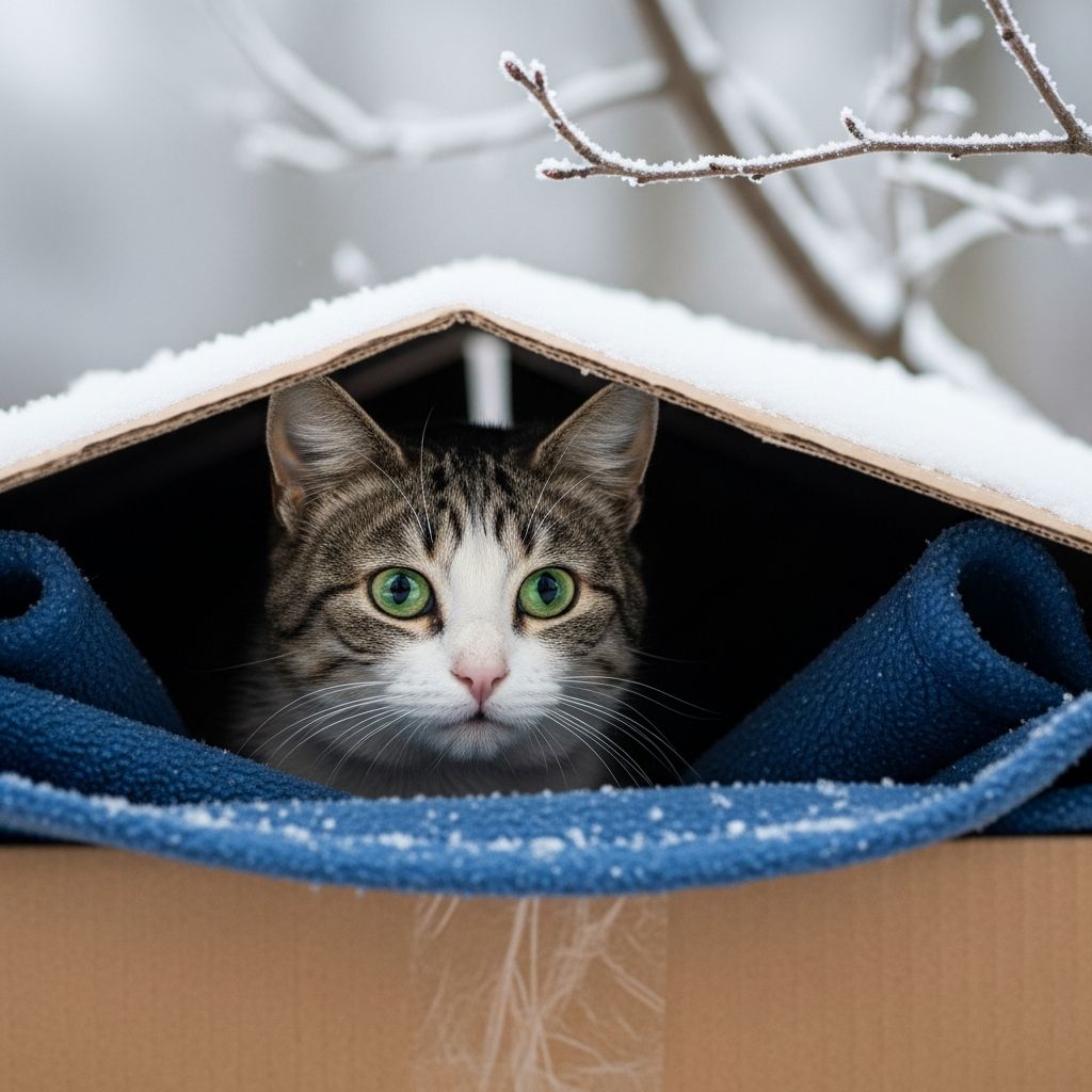 Discover 8 vet-approved strategies to shield stray and feral cats from winter's harsh cold and ensure their survival.