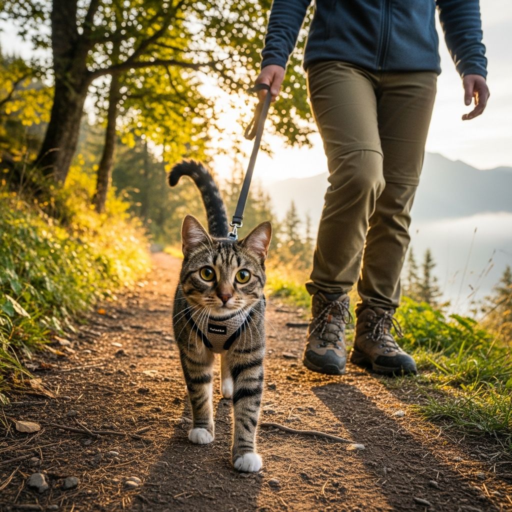 How To Hike With A Cat: 10 Vet-Approved Tips For Trail Fun Discover vet-approved tips and essential gear to safely take your adventurous cat on hiking trails for fun outdoor bonding.