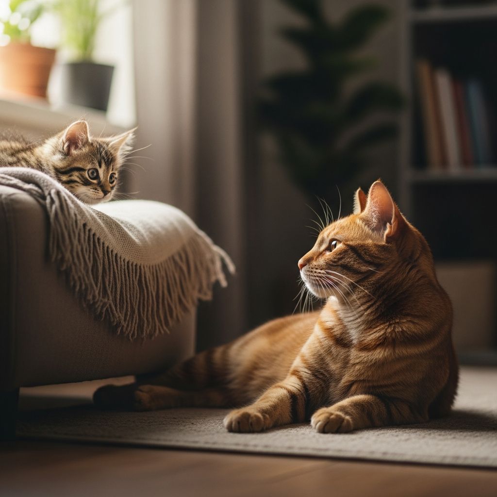Introduce A Kitten To A Cat: 10 Stress-Free Vet-Approved Tips Vet-approved 10-step guide to successfully introducing a new kitten to your resident cat for a harmonious multi-cat home.