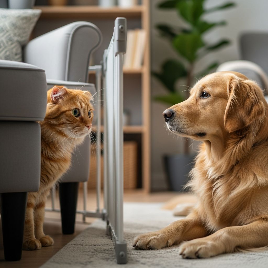 How To Introduce A Scared Cat To A Dog: Step-By-Step Guide Expert tips for safely introducing a fearful cat to a dog, step-by-step guide to build trust and harmony in multi-pet homes.