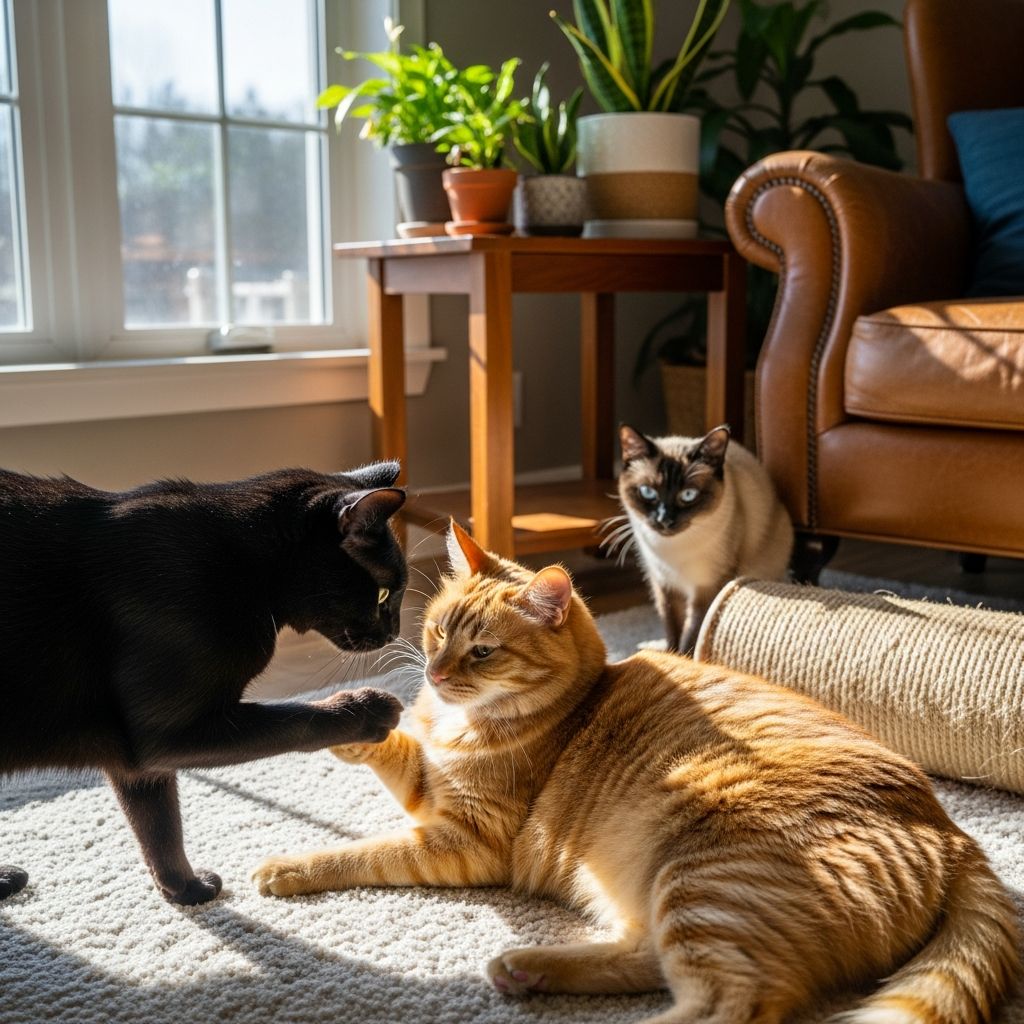 How to Introduce a Third Cat to Your Home (11 Vet-Reviewed Tips) Expert vet-reviewed guide with 11 essential tips for smoothly introducing a third cat to your existing feline family and minimizing stress.
