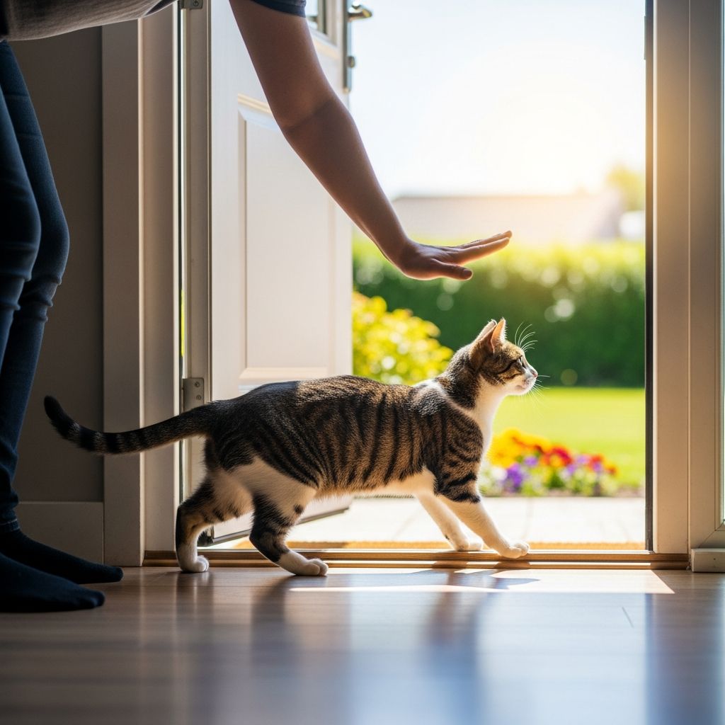 How to Keep a Cat from Running Out the Door Expert vet-approved strategies to prevent door-dashing cats and ensure their safety indoors.