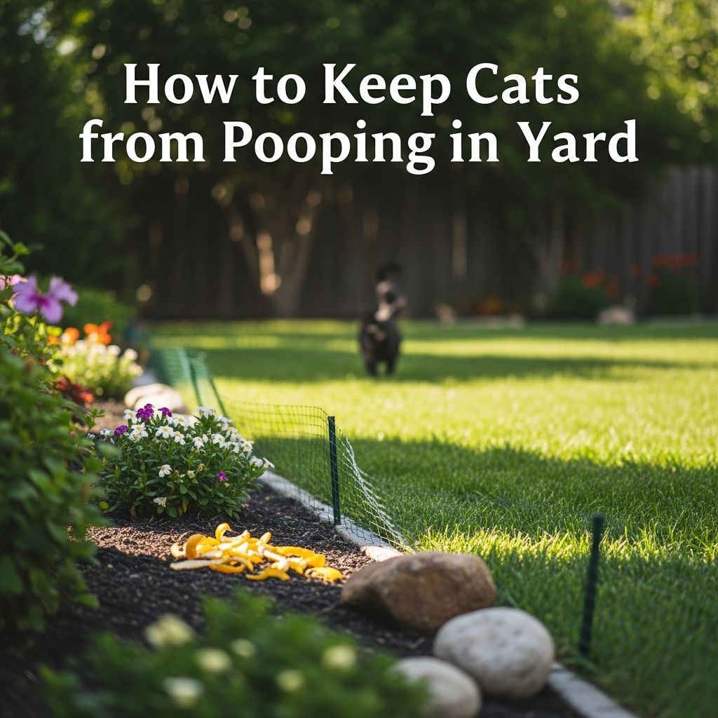 Undefined: Keep Cats From Pooping In Your Yard, Easy Tips Discover effective, humane strategies to protect your yard from neighborhood cats using natural deterrents and barriers.