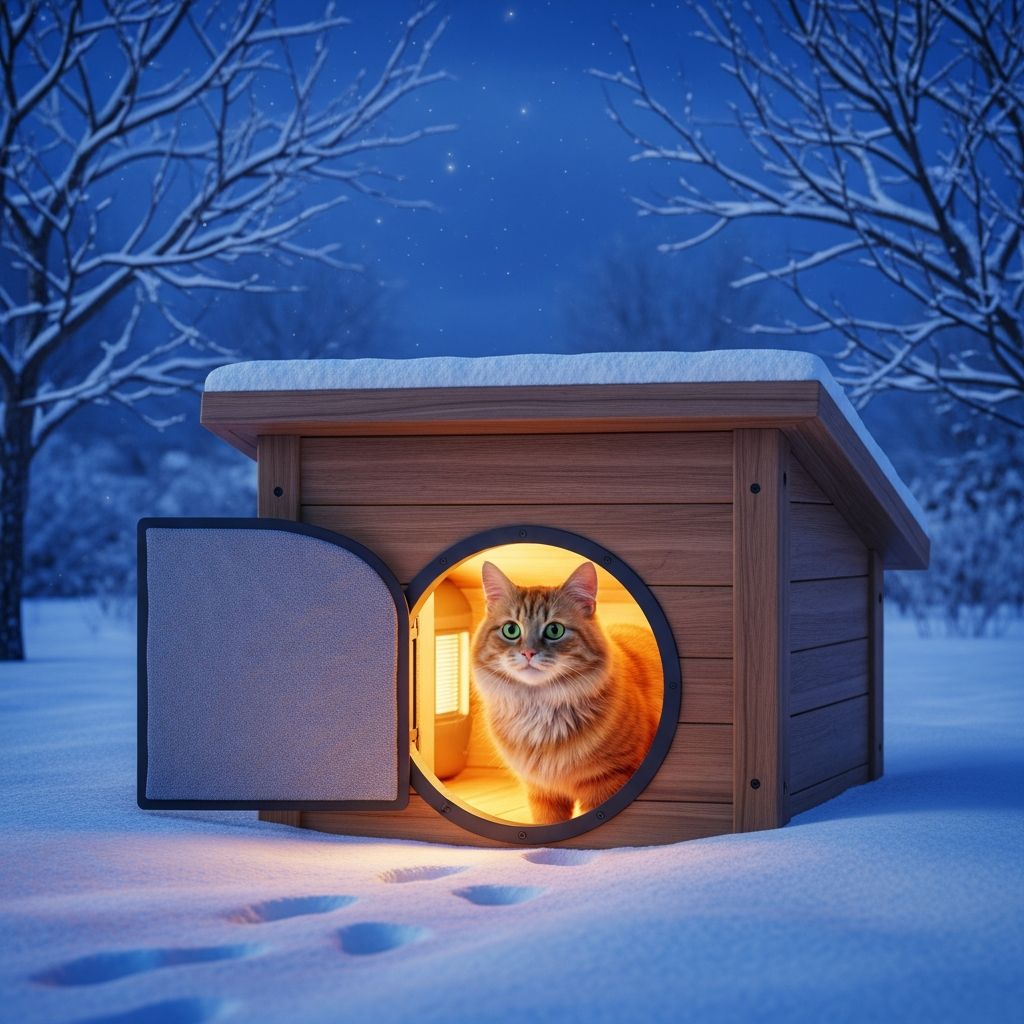 Essential tips to protect your outdoor cats from winter hazards like cold, frostbite, and toxic chemicals.