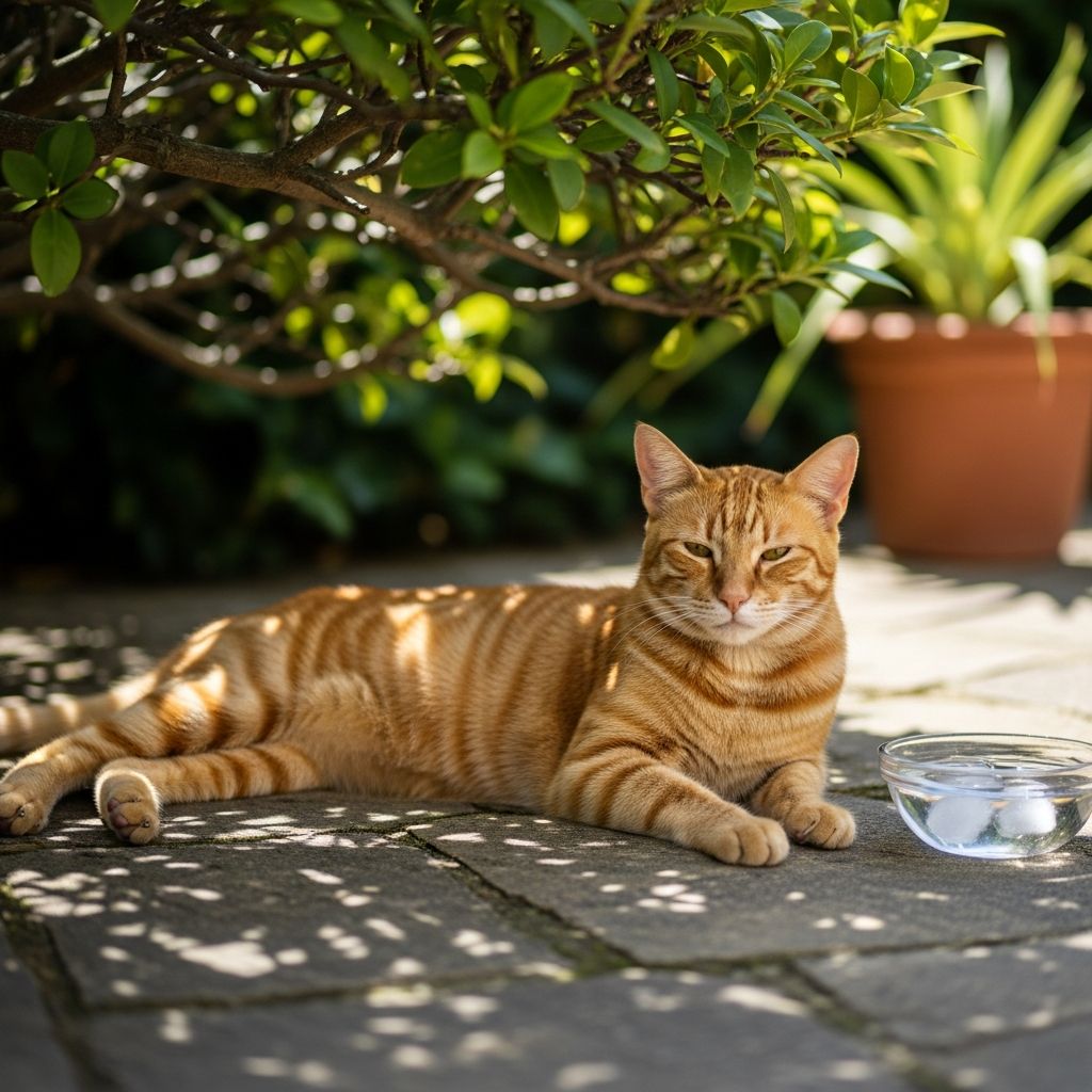 Discover 6 vet-approved tips to ensure your outdoor cats stay safe, hydrated, and comfortable during scorching summer heat.