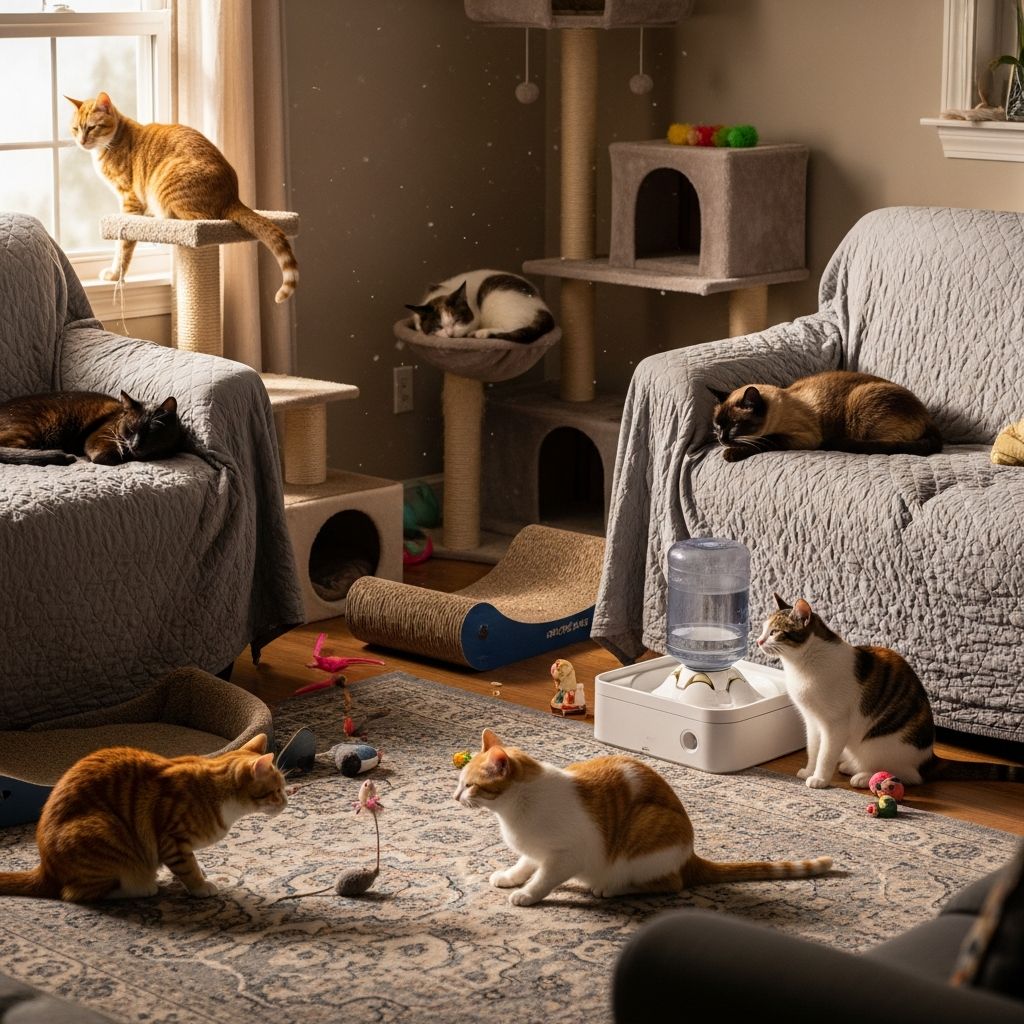 How to Live with Multiple Cats: 9 Vet-Approved Tips Master the art of harmonious multi-cat living with these 9 essential, vet-approved tips for a stress-free feline household.