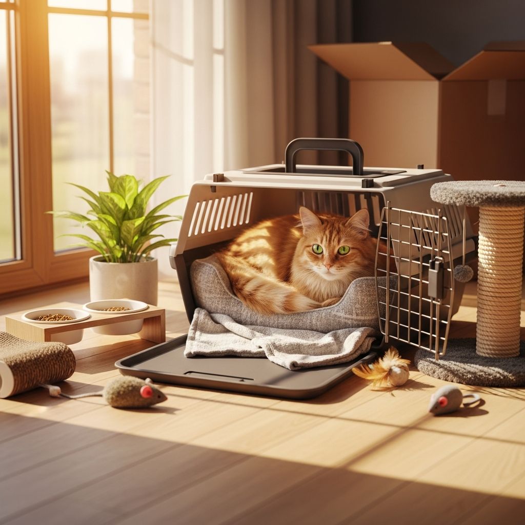 How to Make a Cat Feel Comfortable in a New Home Expert tips to help your cat adjust smoothly to a new home, reducing stress and ensuring a happy transition for your feline friend.