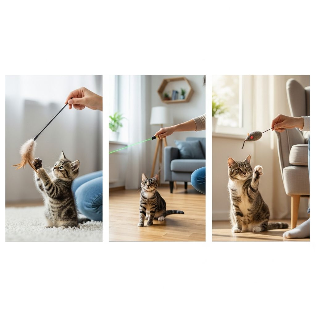 How To Play With A Cat At Every Age: 4-Stage Guide Discover the best ways to play with your cat from kittenhood to senior years.