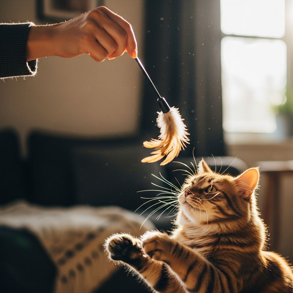 How to Play With Your Cat: Comprehensive Interactive Play Guide Expert tips from Mikel Delgado on interactive play to keep your cat happy, healthy, and bonded with you.