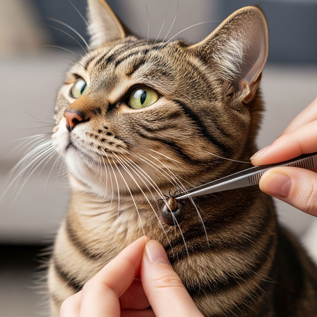 Learn safe, step-by-step methods to remove ticks from your cat and prevent diseases like Lyme.