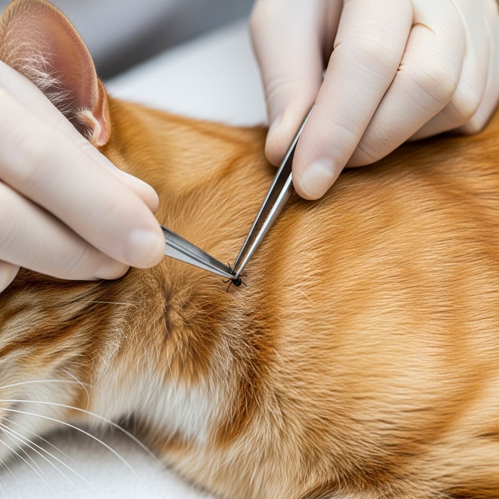 Learn safe, vet-approved steps to remove ticks from your cat, prevent bites, and monitor for diseases like Lyme.