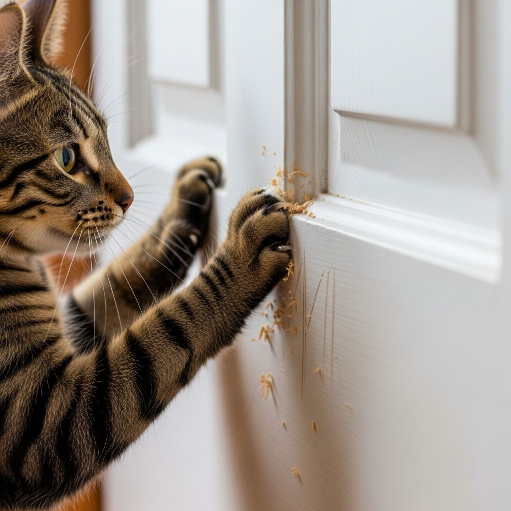 How To Stop Cat From Scratching Doors: 5 Effective Methods Effective strategies to prevent your cat from scratching doors, protect your home, and keep your feline happy and healthy.