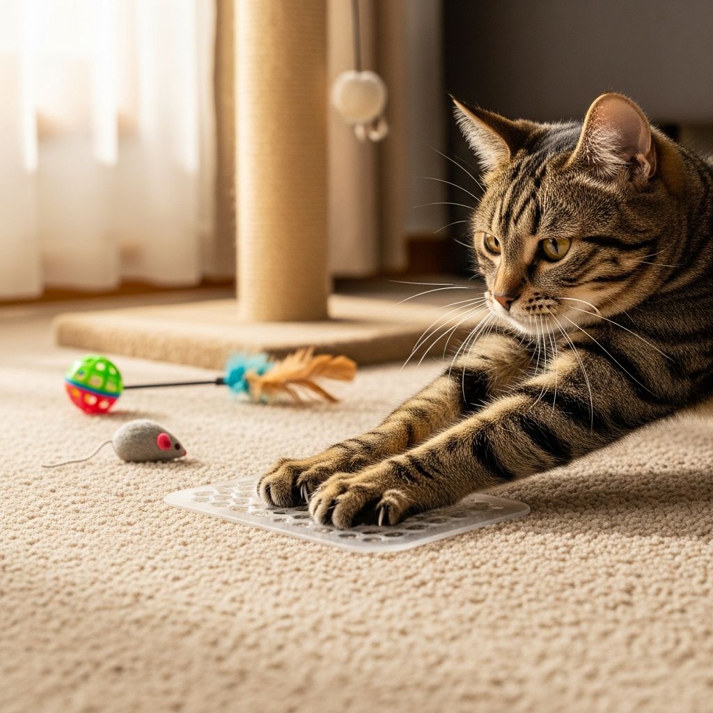 Stop Cat Scratching Carpet: 6 Effective Solutions In 2025 Discover effective strategies to prevent your cat from scratching carpets and protect your home without harming your feline friend.