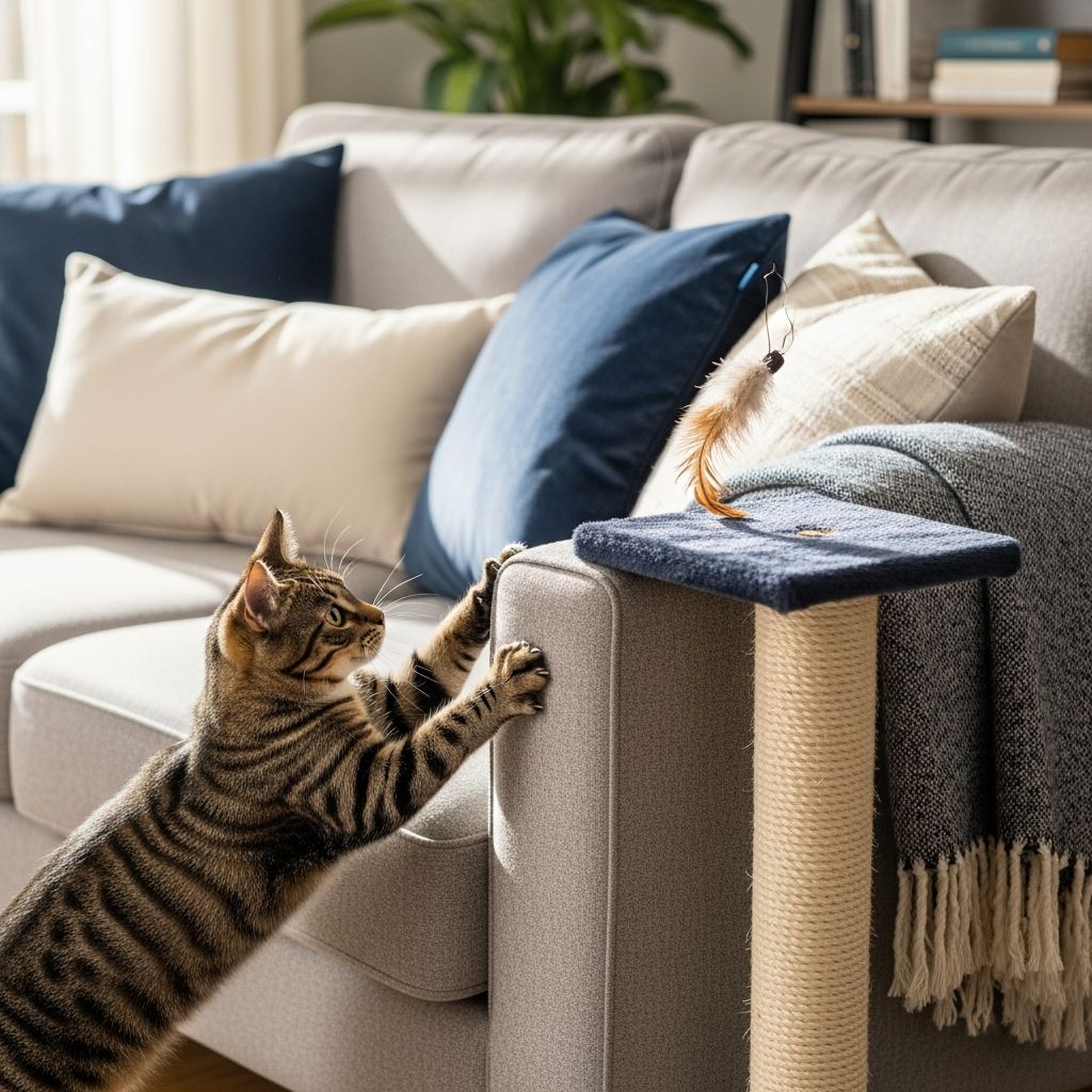 Discover effective, vet-approved strategies to prevent your cat from destroying your couch and furniture with scratching.