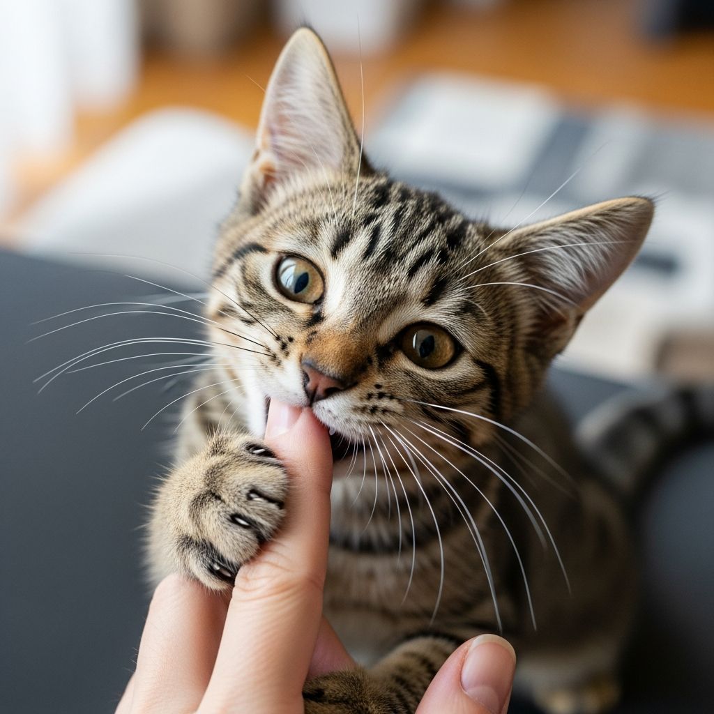 Learn effective strategies to manage kitten biting behavior and teach healthy play habits.