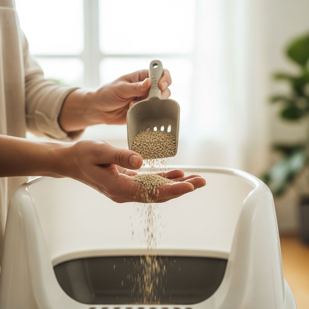 How to Switch to Eco-Friendly Cat Litter A complete guide to transitioning your cat to sustainable, environmentally responsible litter options.