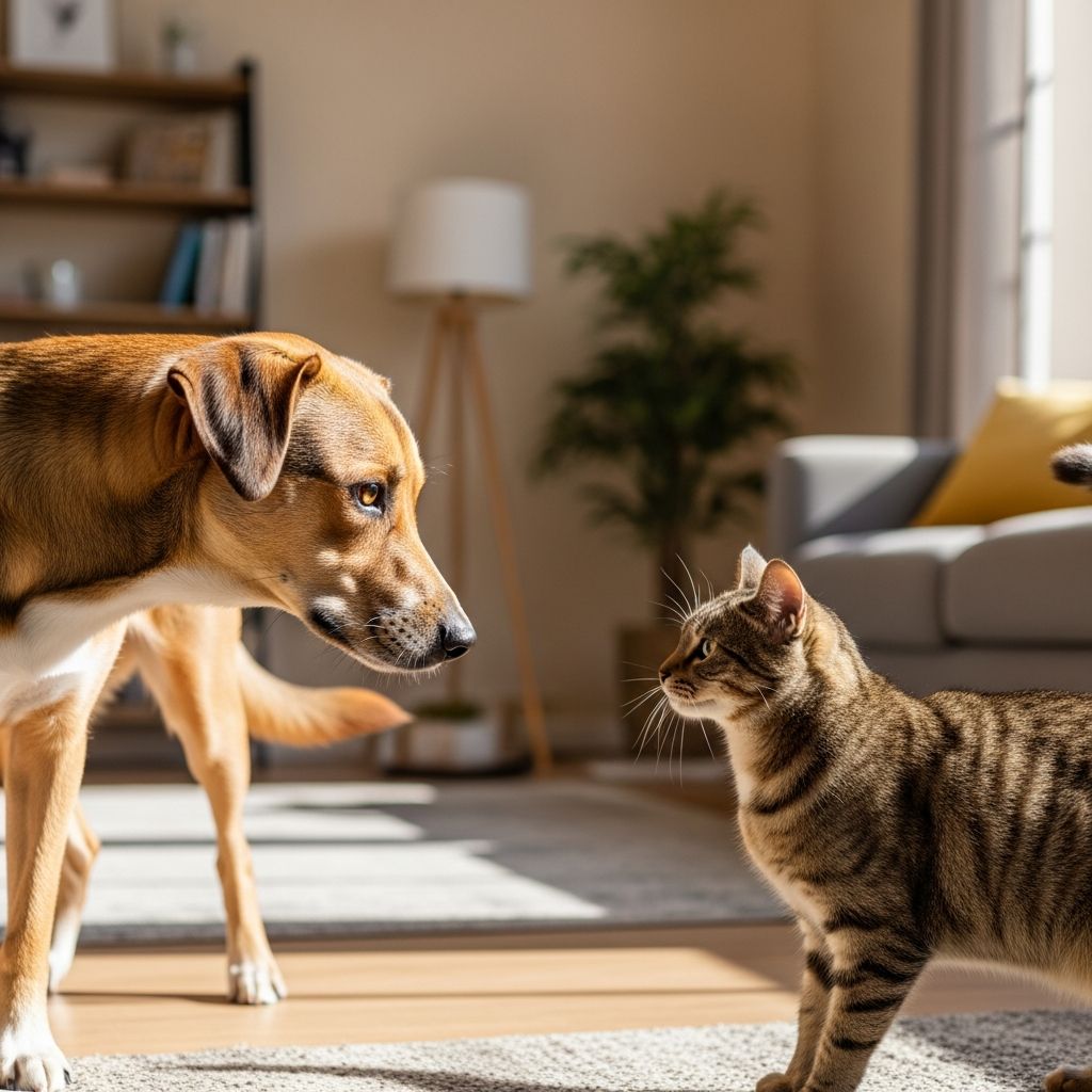 How to Tell If Dog Will Be Aggressive Towards Cats Learn key signs of dog aggression towards cats, causes, prevention tips, and safe introduction strategies for harmonious multi-pet homes.