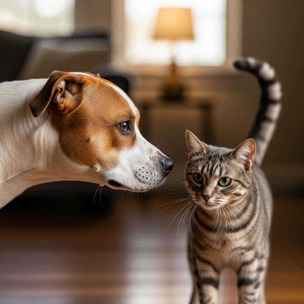 How to Tell If Dog Will Be Aggressive Towards Cats Learn key signs of dog aggression towards cats, from body language to breed traits, and how to safely introduce them for a harmonious home.