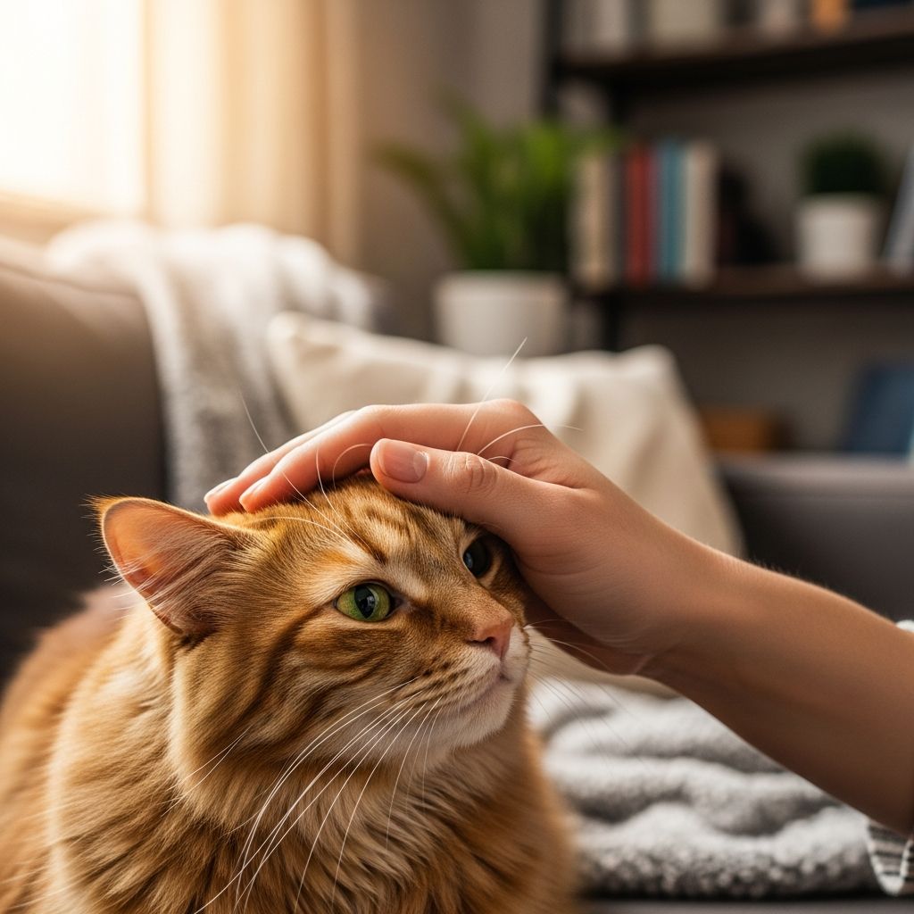 Learn 10 vet-approved ways to express love to your cat in their own language.