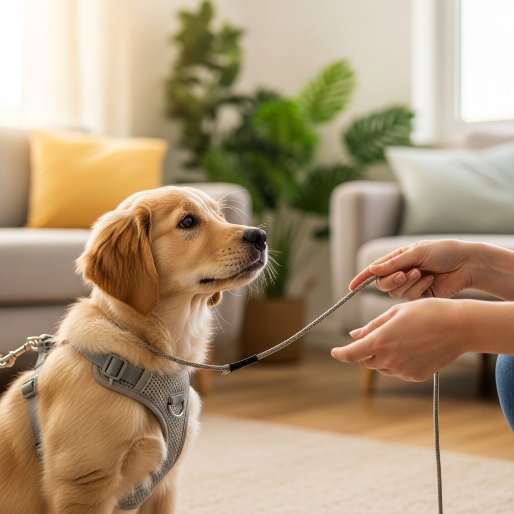 How to Tether a Puppy: 6 Easy Steps for Safe Indoor Management Master puppy tethering to prevent mischief, promote calm behavior, and build better habits safely and effectively.