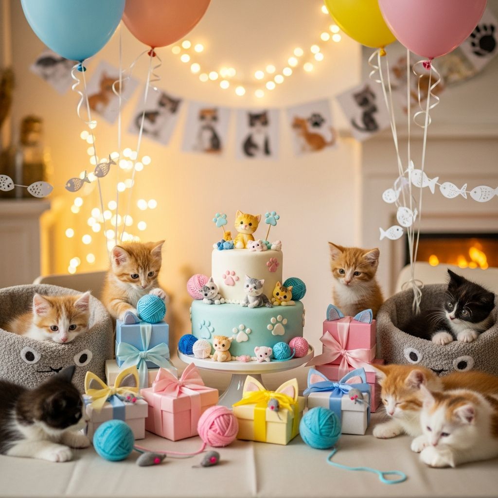 Kitten Shower: 7 Steps To Plan A Pawsitively Perfect Party Celebrate your new furry family member with a paws-itively perfect kitten shower party full of games, treats, and cat-themed fun.