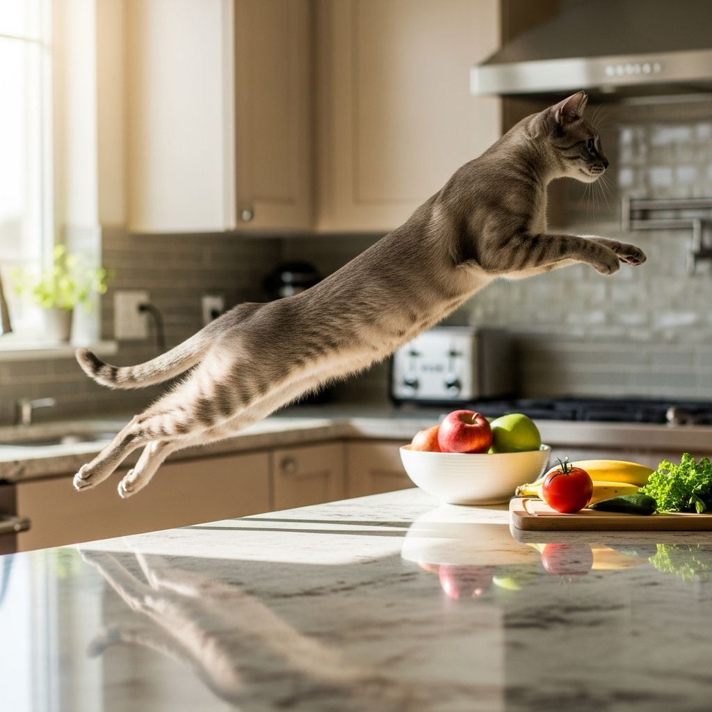 How To Train A Cat To Stay Off Counters: 5 Easy Steps Effective strategies using positive reinforcement to keep your cat off kitchen counters while respecting their natural instincts.