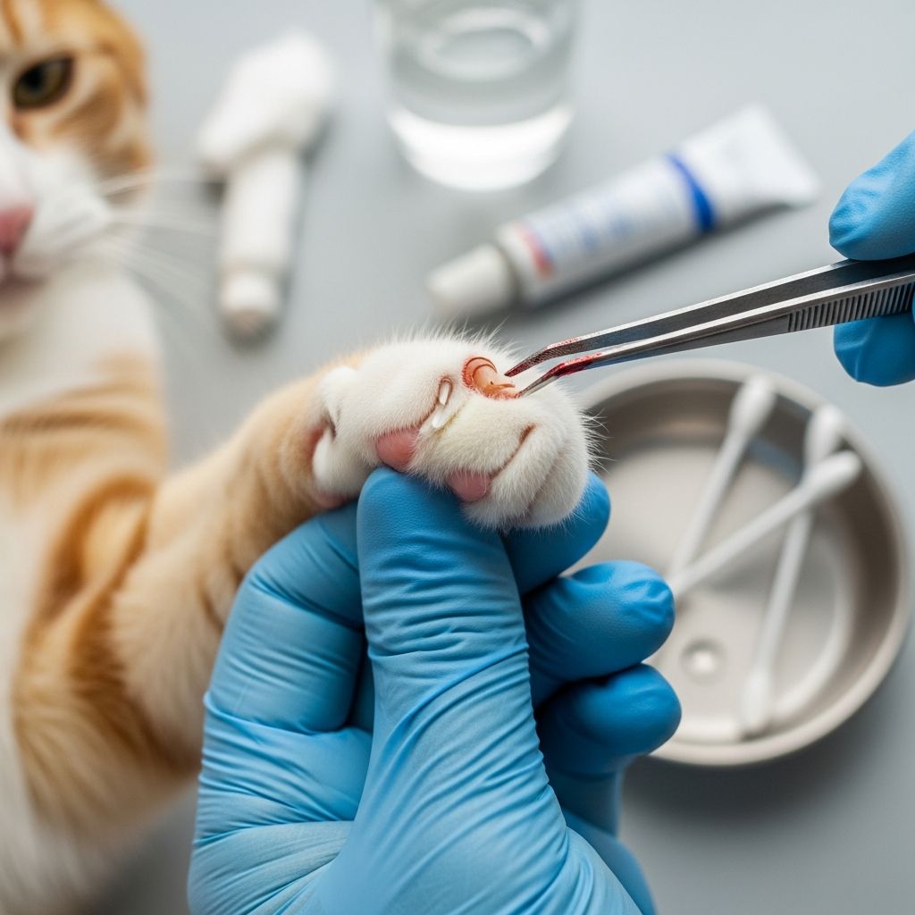 How To Treat A Cat’s Broken Nail: Step-By-Step Care Guide Expert guide on treating your cat's broken nail at home: stop bleeding, clean wounds, bandage properly, and know when to see a vet.