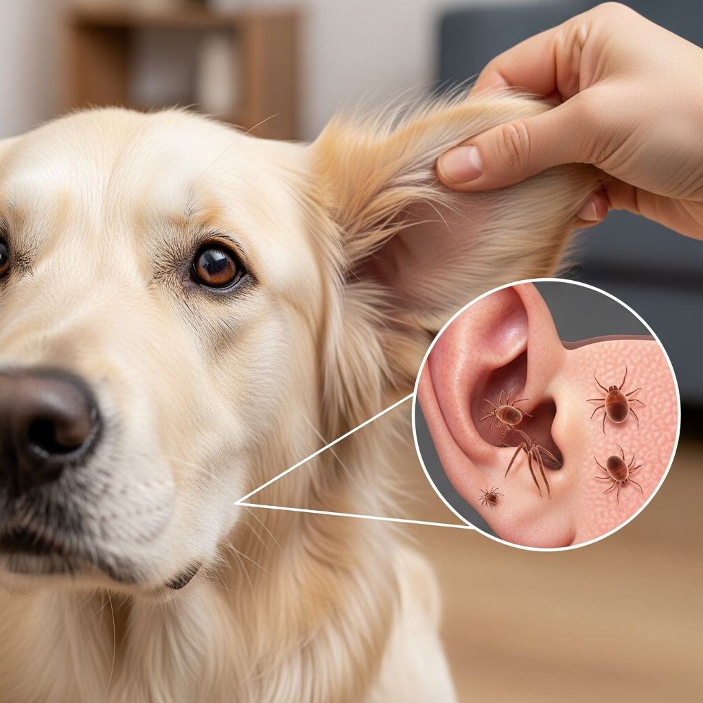 Learn to identify, diagnose, and treat ear mites in dogs effectively.