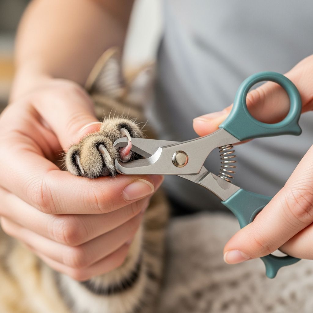 Master the art of safely trimming your cat's nails at home with our step-by-step guide, expert tips, and essential tools.