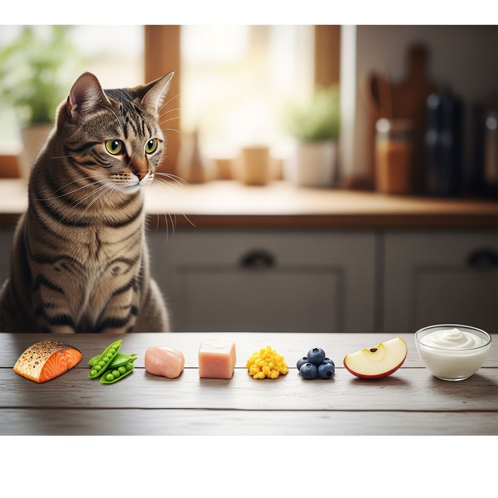 Human Foods Safe for Cats: Complete Guide Discover which human foods are safe for your cat and nutritional benefits they provide.
