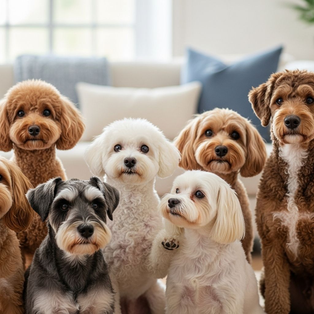 Discover the best hypoallergenic dog breeds perfect for allergy sufferers and families.