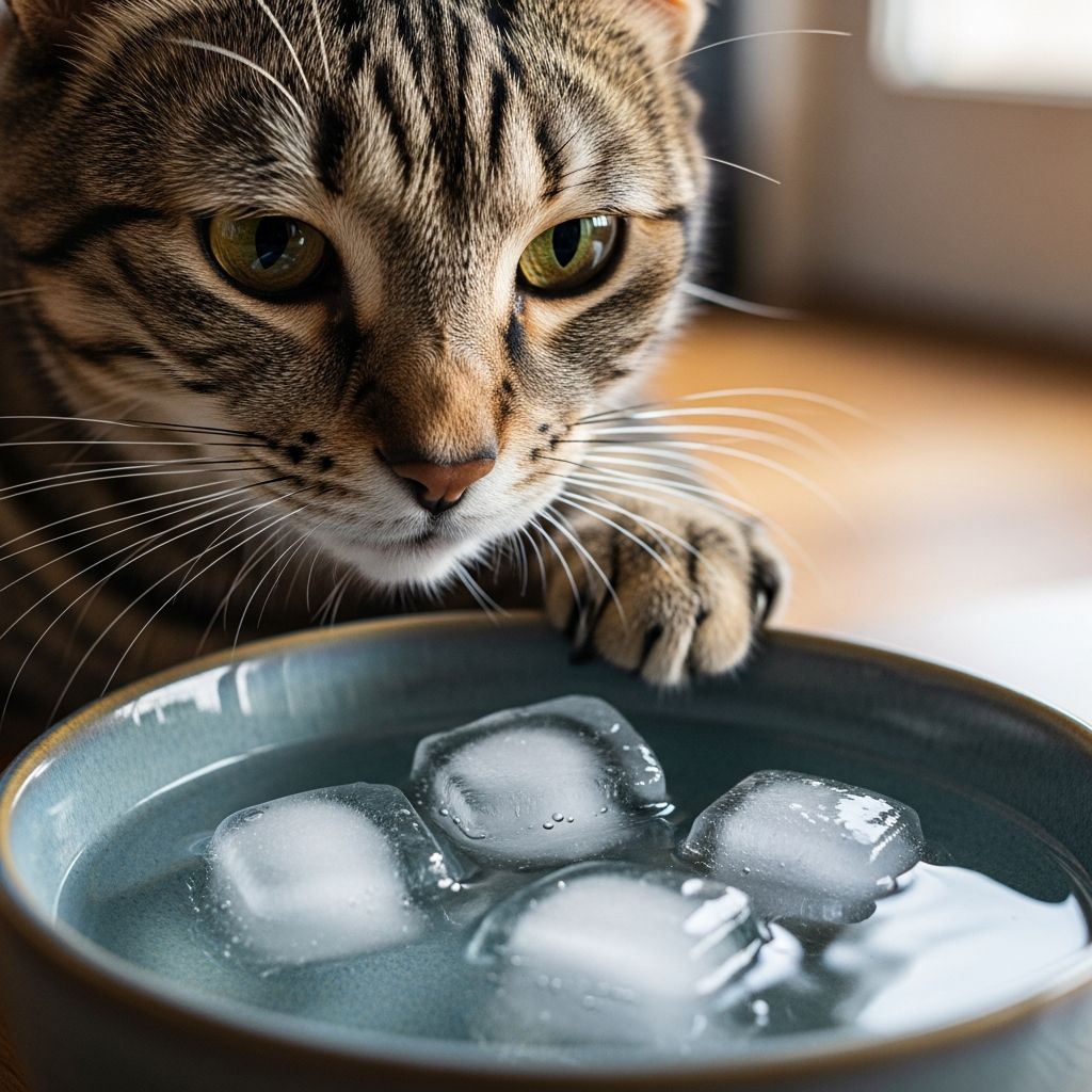 Discover if adding ice to your cat's water bowl boosts hydration or poses hidden health risks for felines.