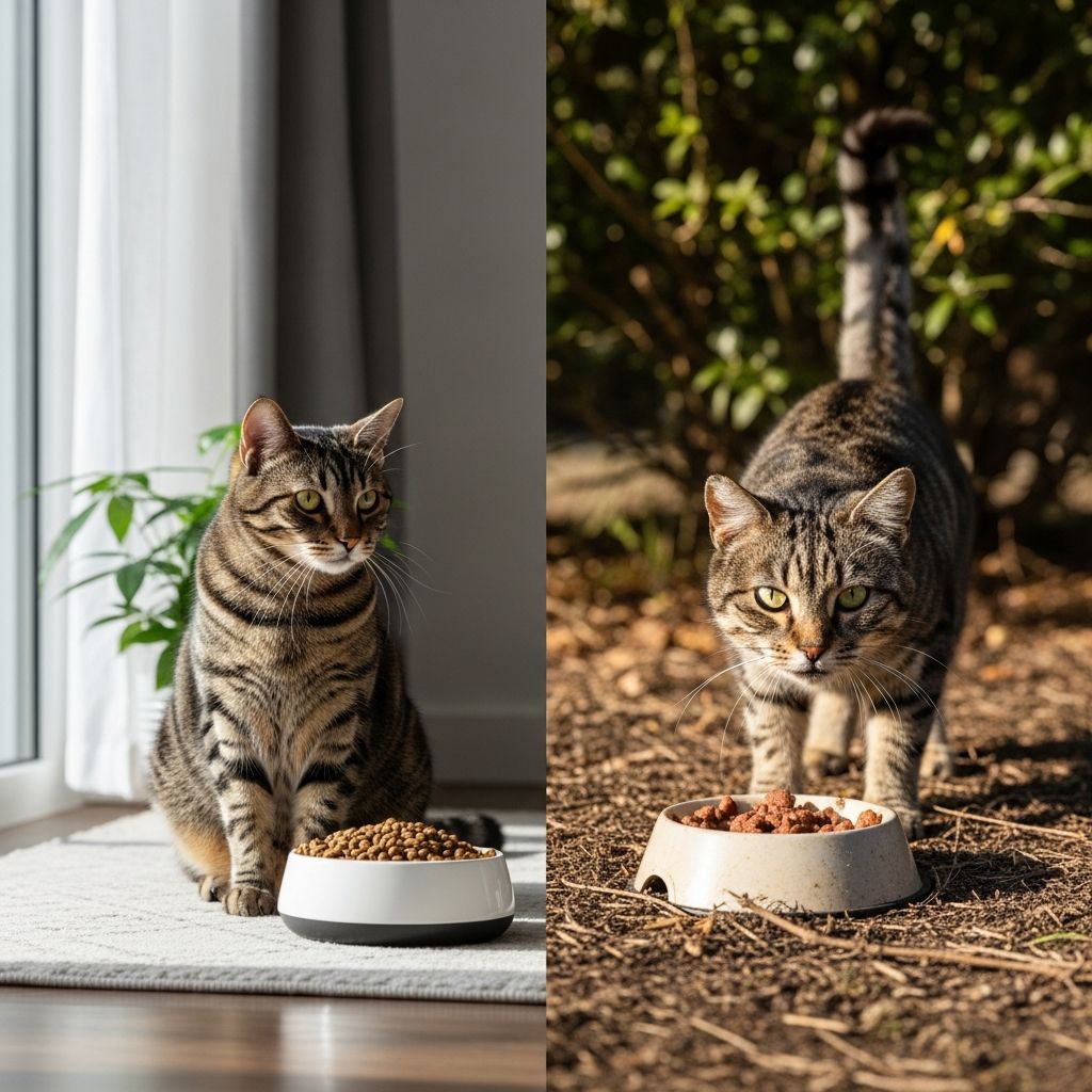 Feeding Indoor vs Outdoor Cats: Nutritional Guide Discover how your cat's living environment shapes its dietary requirements and health