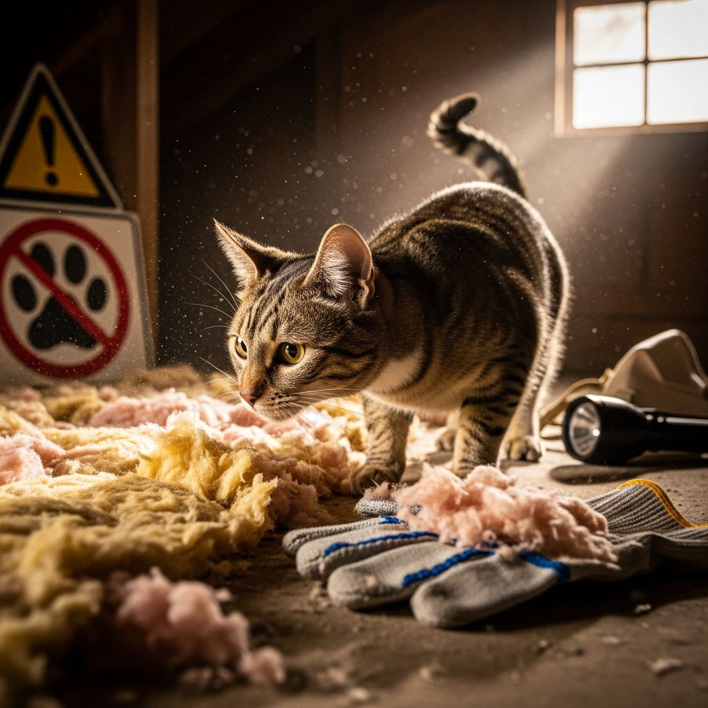 Insulation Safety for Cats: Risks and Protection Learn how different insulation types affect feline health and safety.