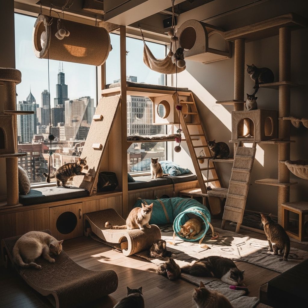 Interactive Cat Lounges in Chicago: Top Spots for Cat Lovers Discover unique spaces where coffee meets feline companionship in Chicago
