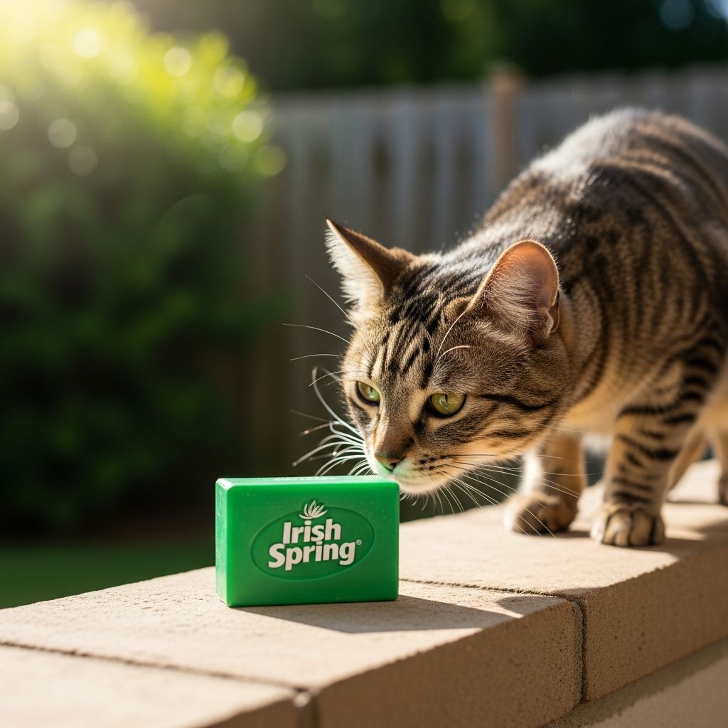 Discover how Irish Spring soap works as a natural cat repellent and safe usage guidelines