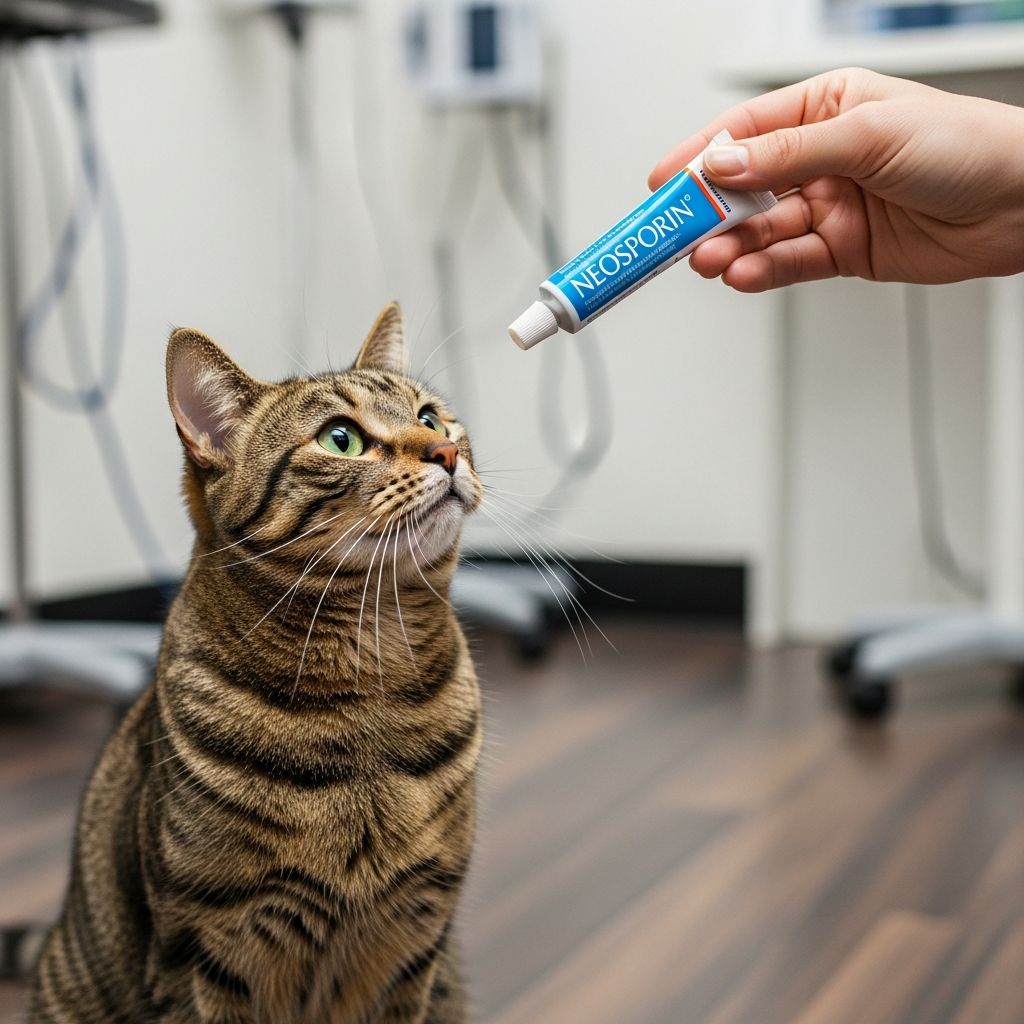 Discover if Neosporin is safe for your cat, potential risks, side effects, and vet-approved alternatives for wound care.