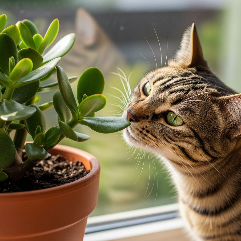 Discover if jade plants pose a danger to your cat, learn symptoms of poisoning, and explore safe ways to protect your feline friend from this common houseplant hazard.