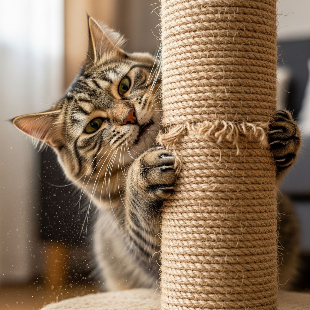Are Jute Rope Scratching Posts Safe for Cats? Discover if jute rope scratching posts are safe for your cat and learn about the best materials.