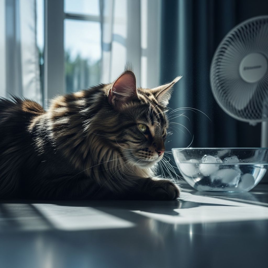 Keep Cats Cool in Summer Without Air Conditioning Essential strategies to keep your feline friend comfortable during hot summer months.